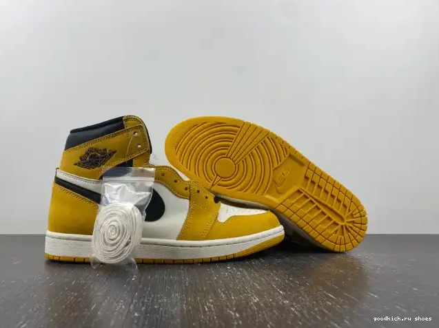 Cheap Jordan 1 Air Ochre DZ5485-701 OG Yellow High 0526